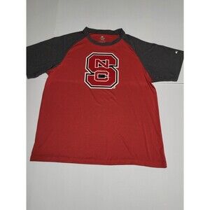 (#11)NC State Shirt Mens XXL Red Gray  Short Sleeve Own The Stands